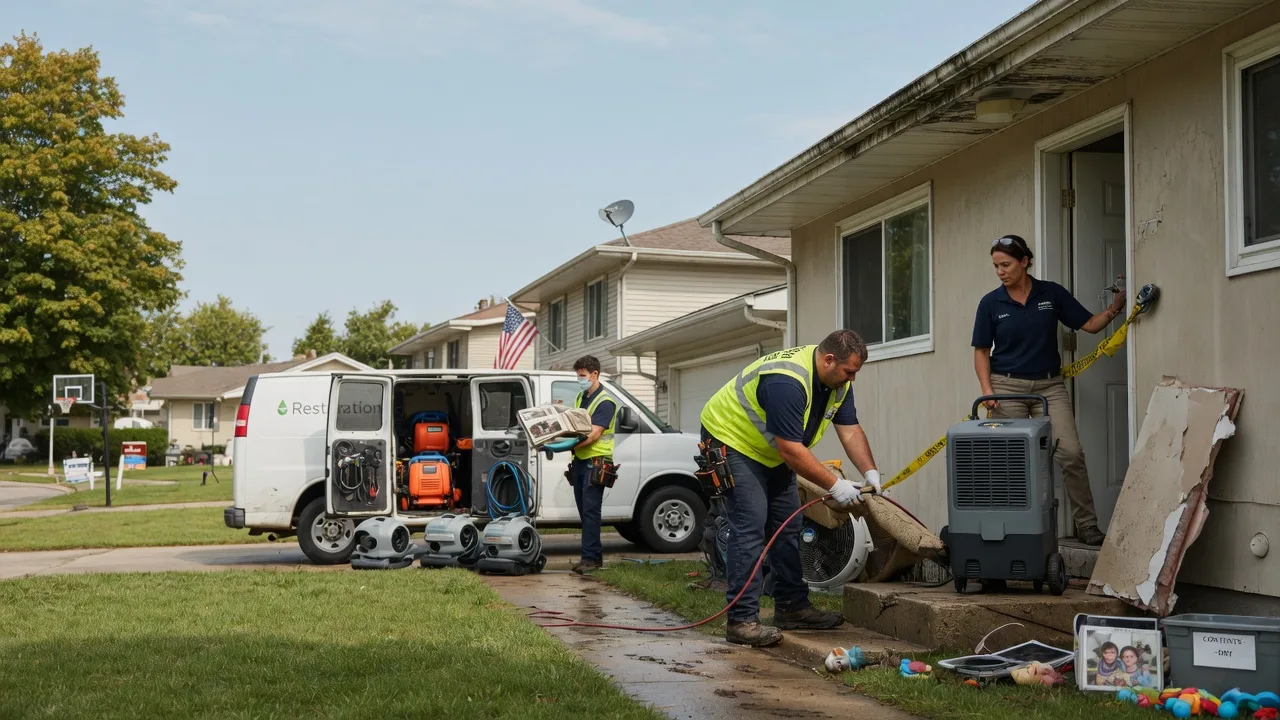 Water Damage Restoration in Tiverton, RI near me